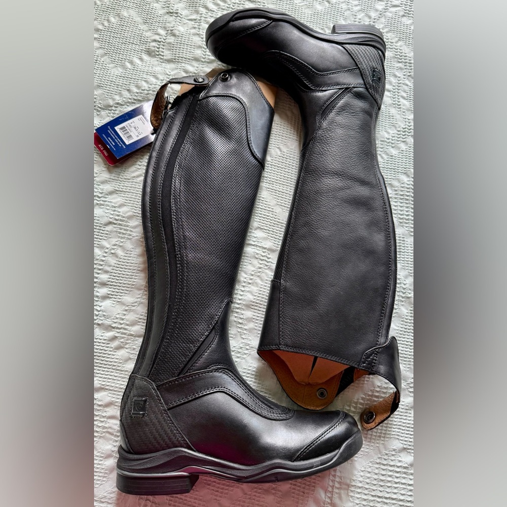 Ariat Black V Sport Tall Zip Boots